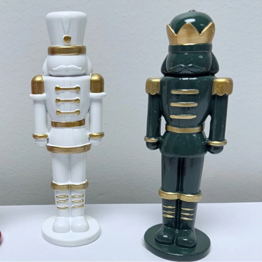 New Release! Set of 3 Target Bullseye Playground Christmas Nutcracker Figurines
